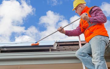 Efailnewydd soft wash roof cleaning